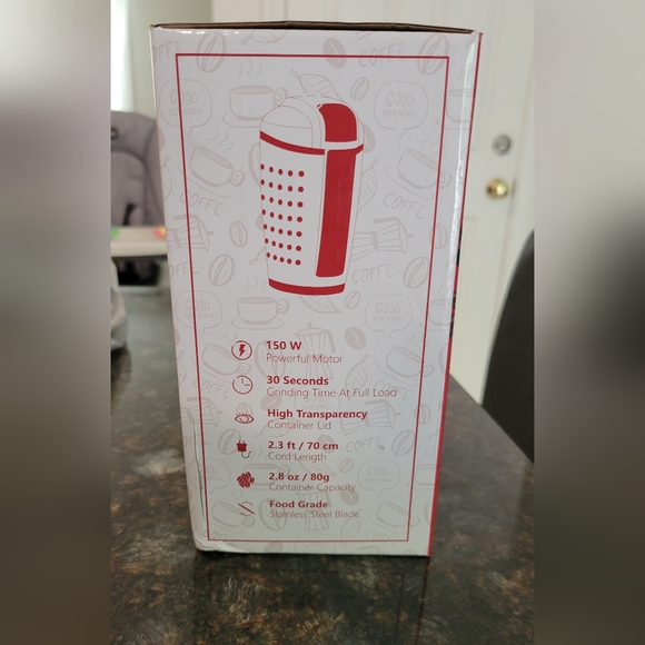 Sous Shop Electric Coffee Grinder - Picture 3 of 5